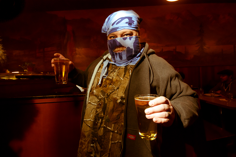 Superhero fans (and some "Real Life Superheroes") converged on Ballad Saturday night