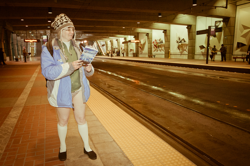 If you happened to be on the light rail Sunday afternoon you