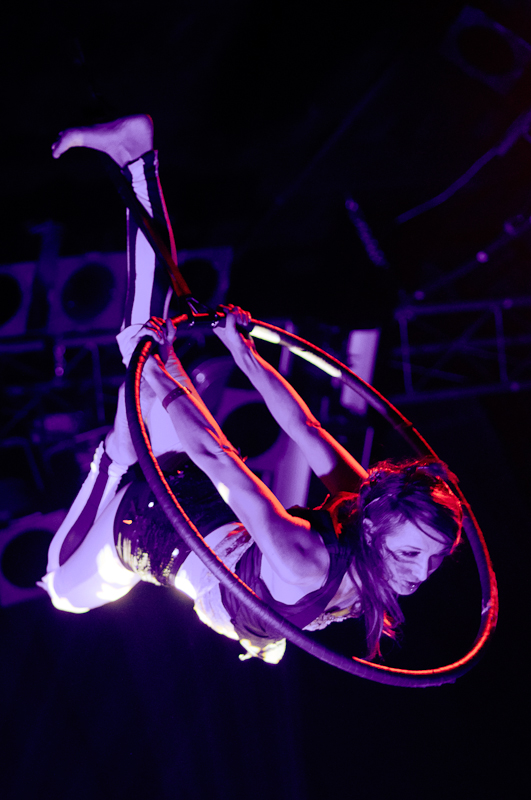 Devotees of the steampunk way o' life gathered together in SODO to