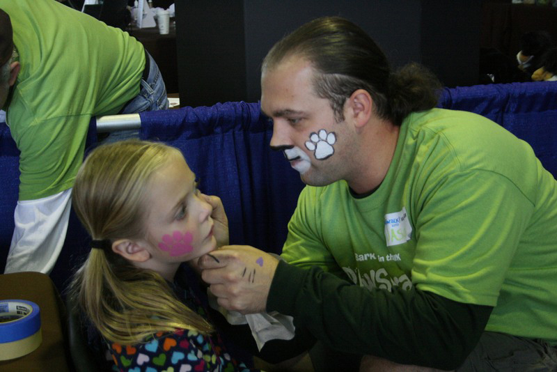 Saturday dawned bright for dogs, and the people who love them, to