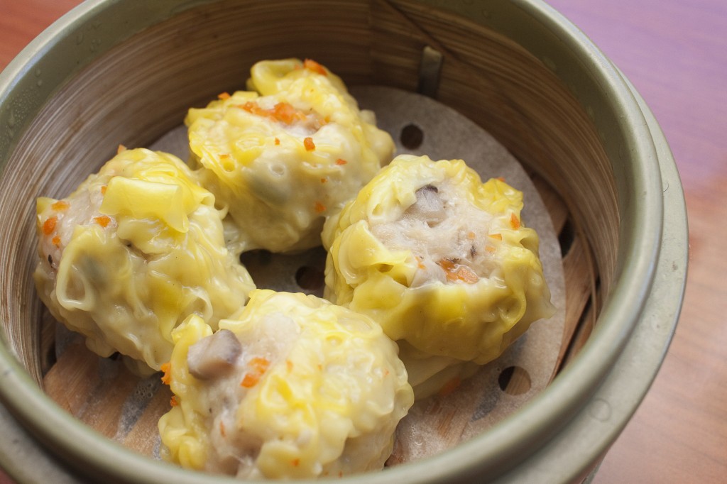 Steamed Sui Mai.