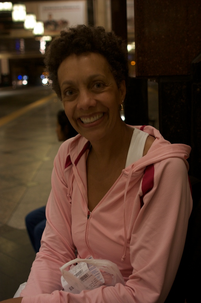 Valerie Washington is a native New Yorker, so she is excited about Seattle's transportation additions, but she was a bit confused when she didn't see any turnstiles in the station. Washington was a part of the advertising campaign for the Light Rail, and her photo was plastered on the side of buses with the line, I've seen the future.