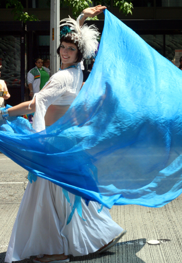 The Seattle Pride Parade ran though downtown on Sunday, June 29.