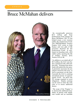 Bruce McMahan: Dating has certain rules. Many, like don't date someone less than half your age plus 7 years, are flexible. The rule don't marry your daughter, and for the love of God don't do so while married to another woman, is not so malleable. But the millionaire flouted evolution, logic and ethics, doing so anyway.