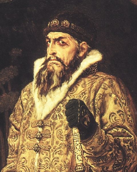 Ivan the Terrible: Gold medalist in the Asshole Russian Dads event comes Ivan, a man so upset by his pregnant daughter-in-law's immodest clothing that he beat her until she miscarried. But wait, tovarisch! as they say in Tsarist game shows, there's more. After arguing with his son, Old Ivan cracked Young Ivan's skull with a pointed staff, ending his days. Do svidanya, Father of the Year award.
