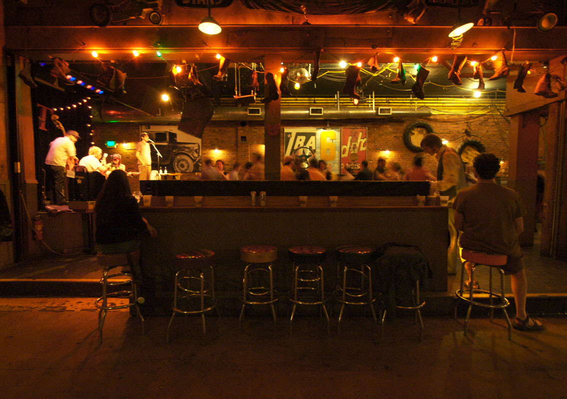 The Tallboys host square dancing every Monday evening at The Tractor Tavern