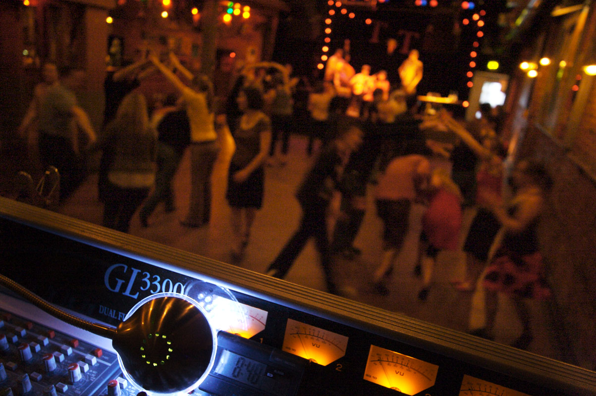 The Tallboys host square dancing every Monday evening at The Tractor Tavern