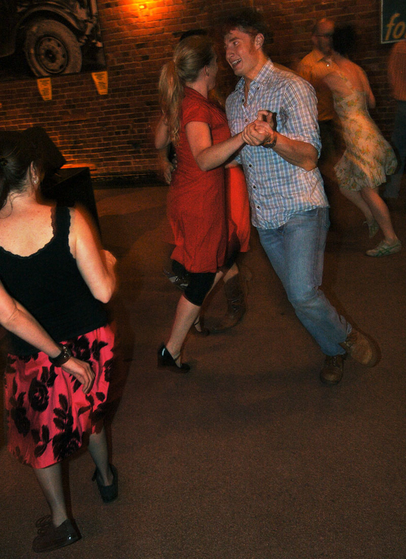 The Tallboys host square dancing every Monday evening at The Tractor Tavern