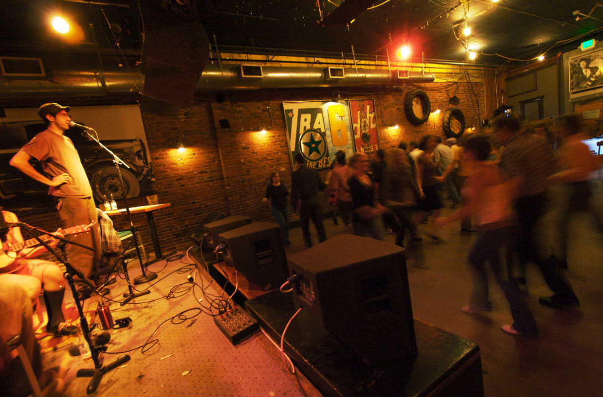 The Tallboys host square dancing every Monday evening at The Tractor Tavern