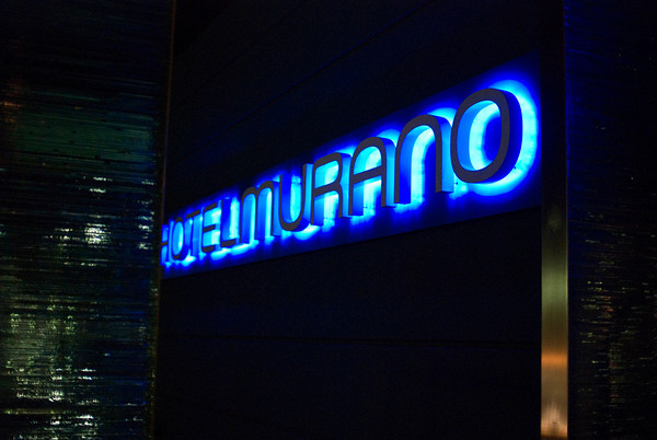 The former Sheraton in Tacoma, now the Hotel Murano, is undergoing a serious face lift.