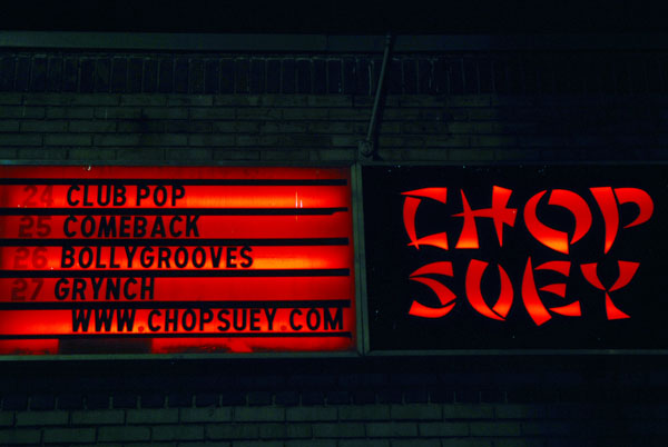 Here's a look at Grynch's show, Sunday, Jan. 27, at Chop Suey.