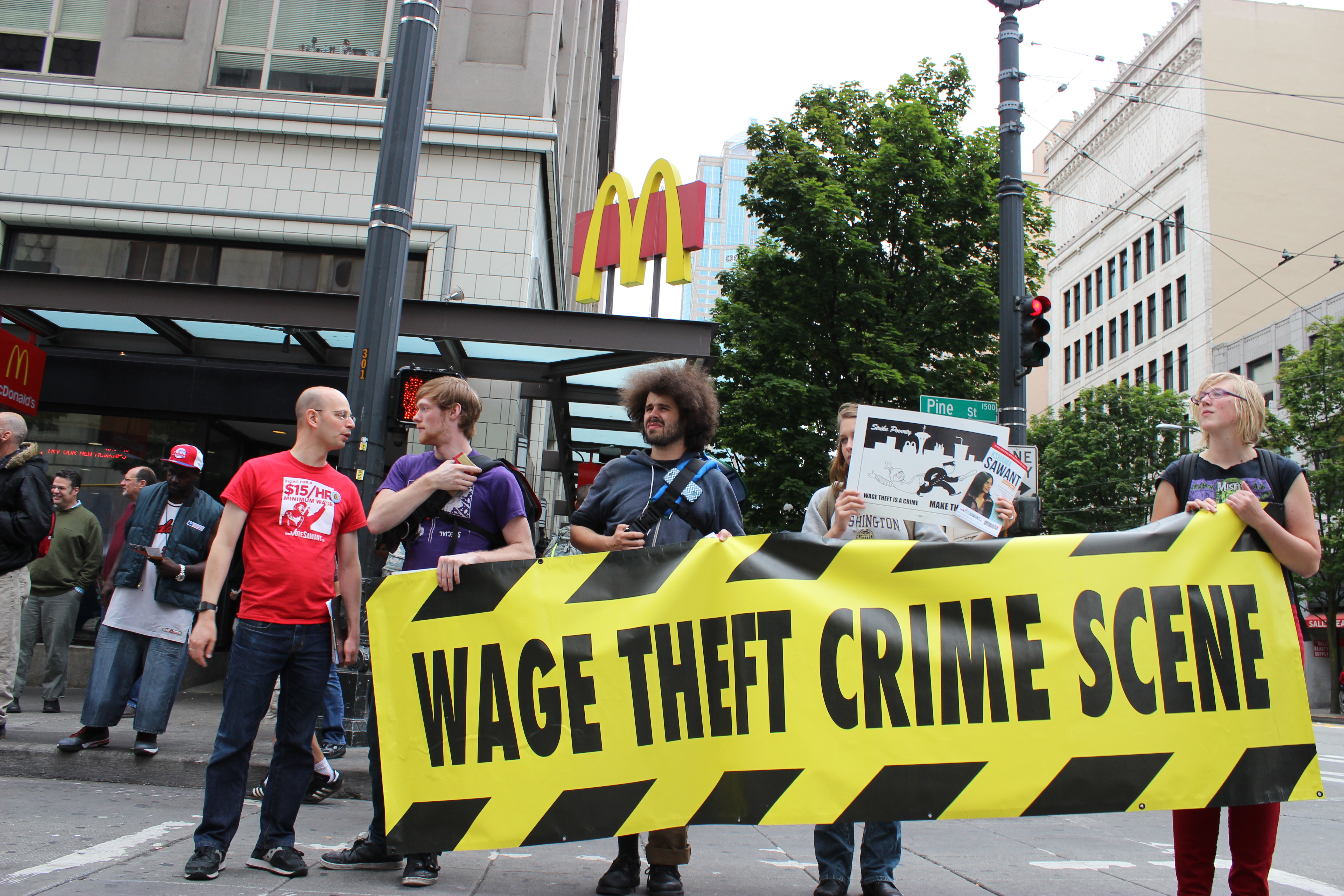 A hefty increase in the minimum wage may be resonating in Seattle,