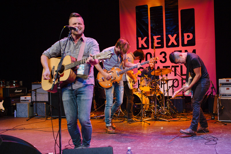 KEXP streamed live acts during the three day festival including a set from locals Ivan & Alyosha.