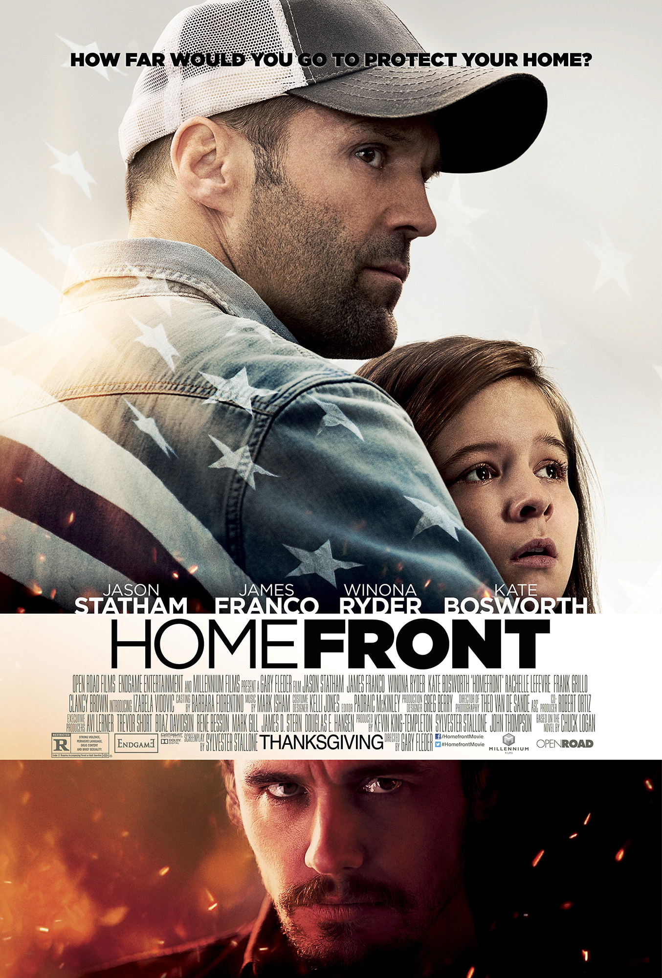 Open Road Films invites you to see HOMEFRONT  Wednesday | November 20, 2013 7PM  Rated: