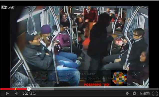 What can we say? This dude gets a gun put in his