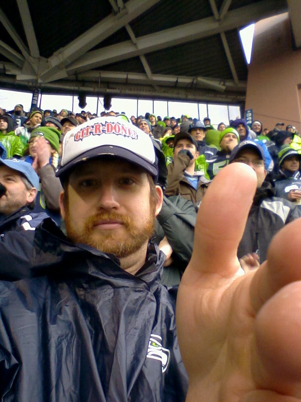 I’m not going to come right out and say that Marshawn Lynch