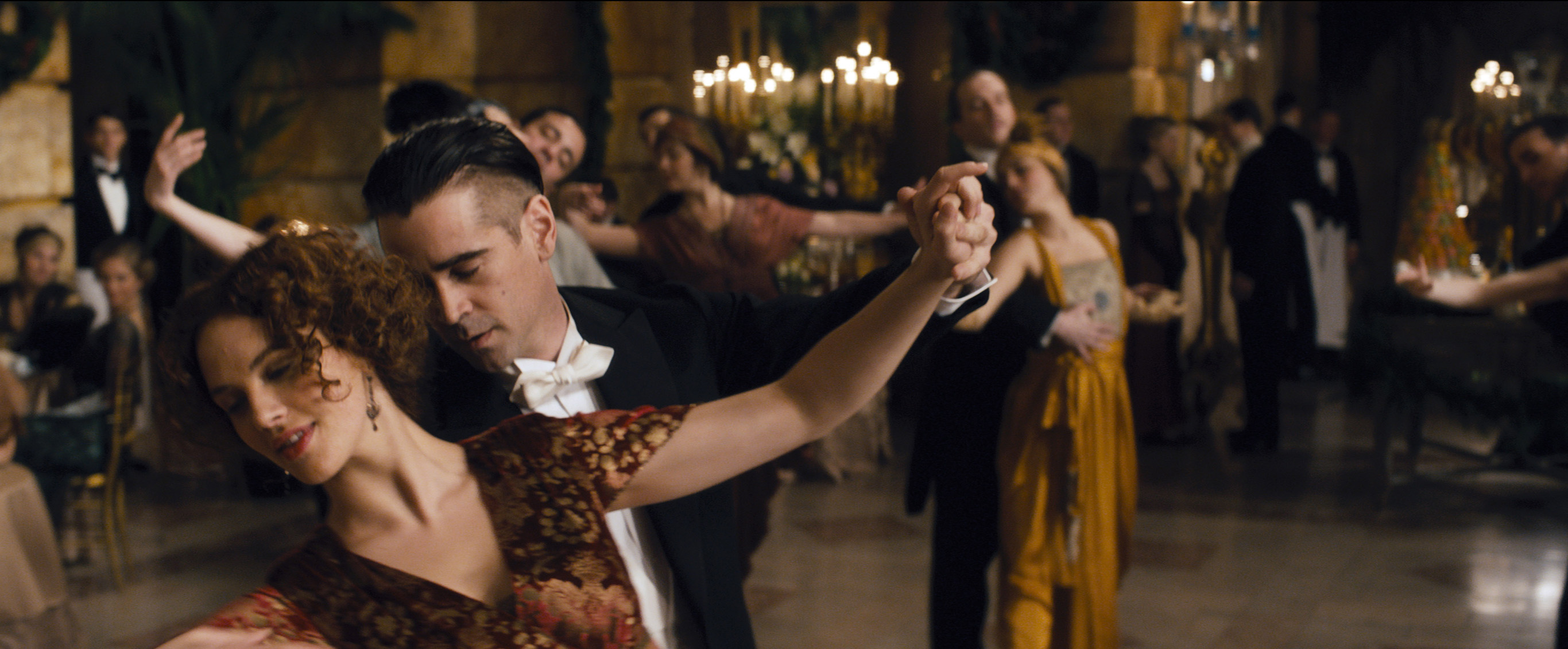 Findlay and Farrell dance before his abrupt move to the future.Warner Bros.