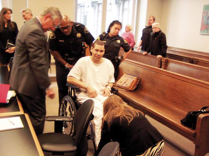 Yesterday, alleged cop killer Christopher Monfort’s death penalty trial was scheduled to