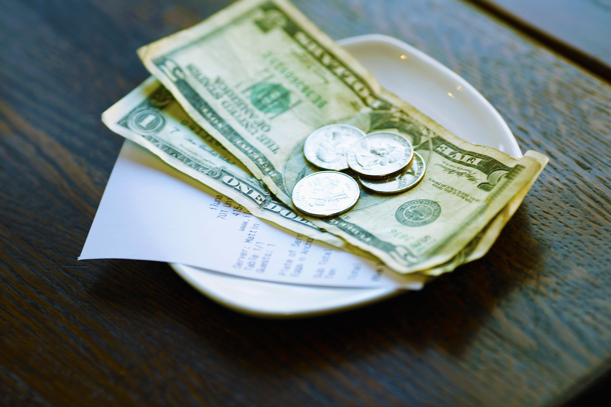 Will the 20 percent tip become a memory?