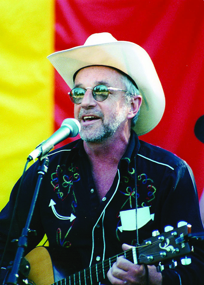 Haggerty performing at Seattle Gay Pride in 2000.
