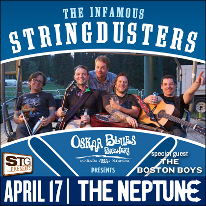 ENTER TO WIN HERESeattle Theater Group Presents: The Infamous StringdustersThursday | April