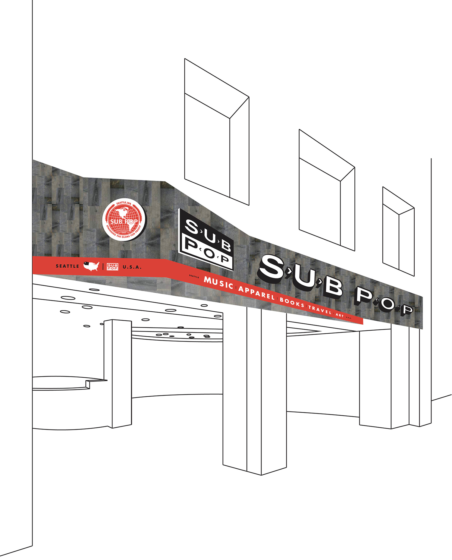 Sub Pop Retail Store Grand Opening Thursday, May 1  You can’t