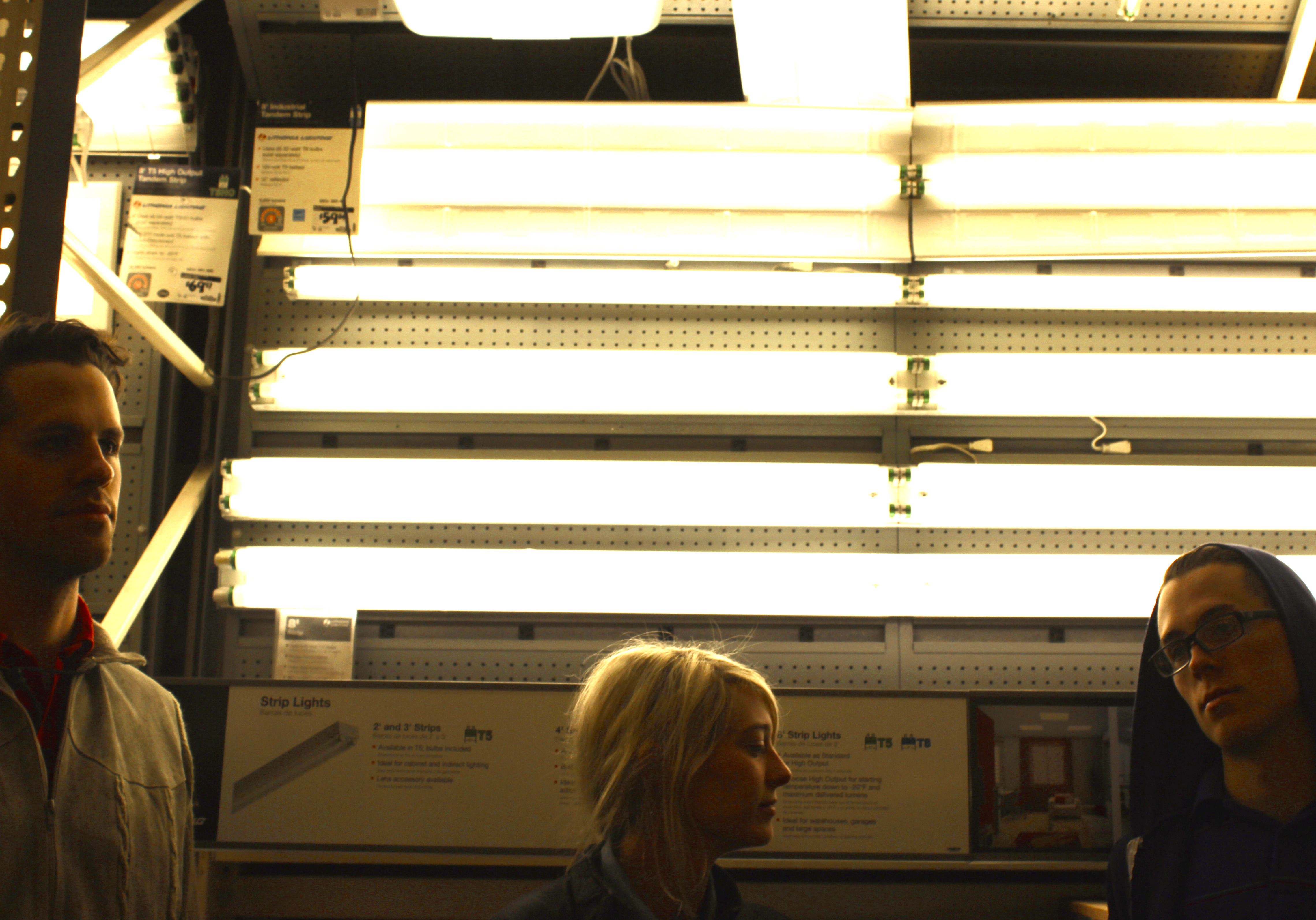 Darto at Home Depot, which they say "is a lot like Duvall." Photo by Kelton Sears