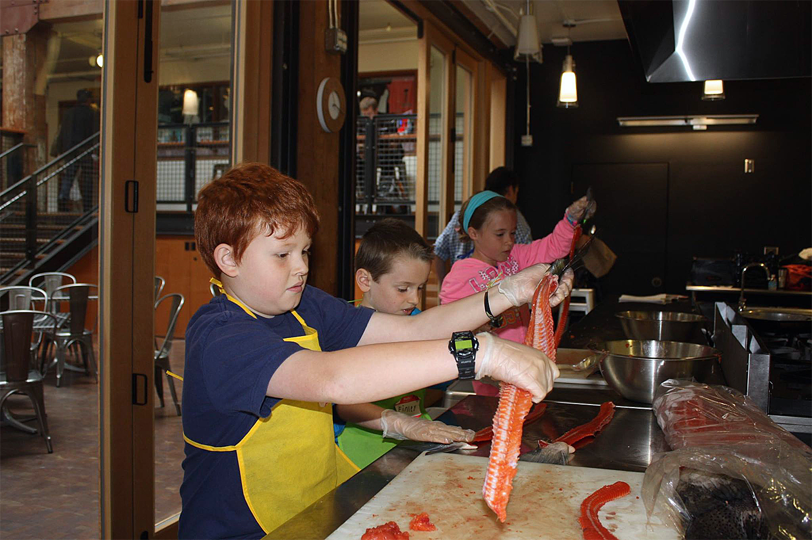 A hands-on experience.