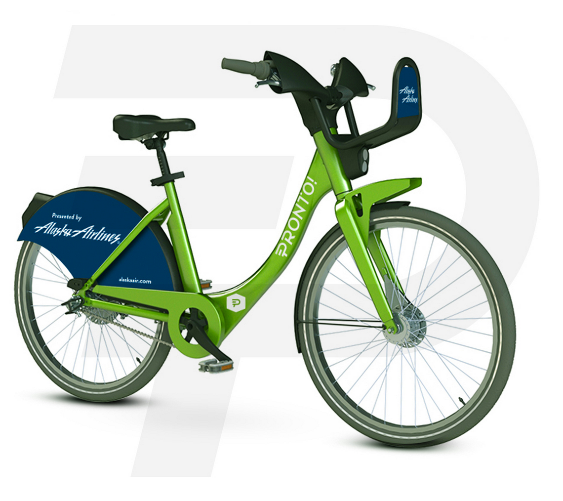 On August 25, Seattle's new "Pronto" Cycle Share service will begin accepting
