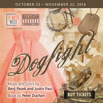  Gimme Culture Giveaway Arts West presents: Dogfight Friday | October 24 7:30 pm | Arts