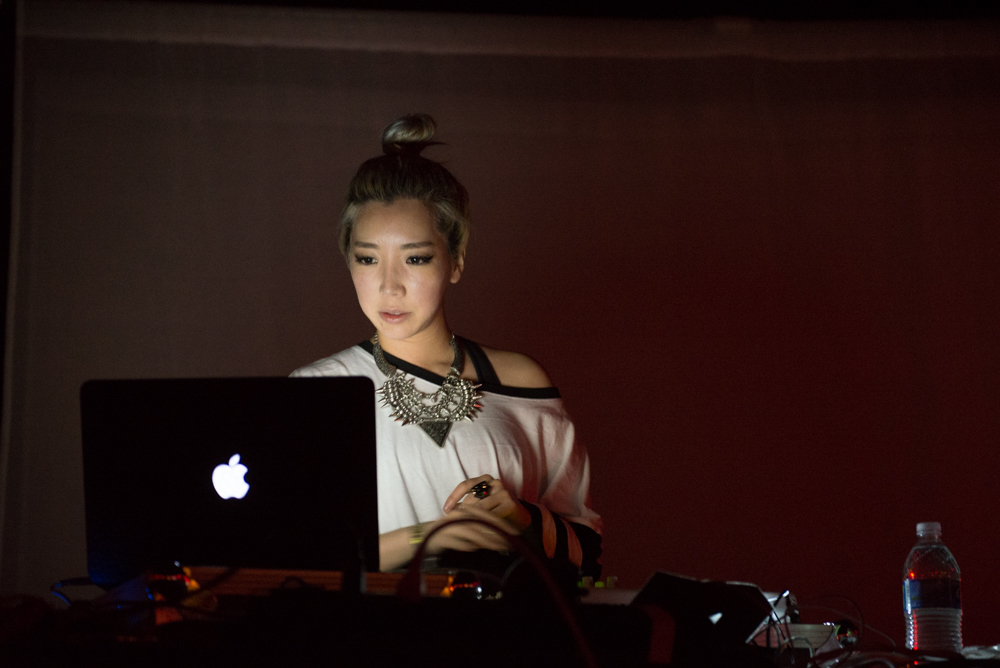 Tokimonsta's set left the crowd with an intense adorability high and bad case of dancin' feet.
