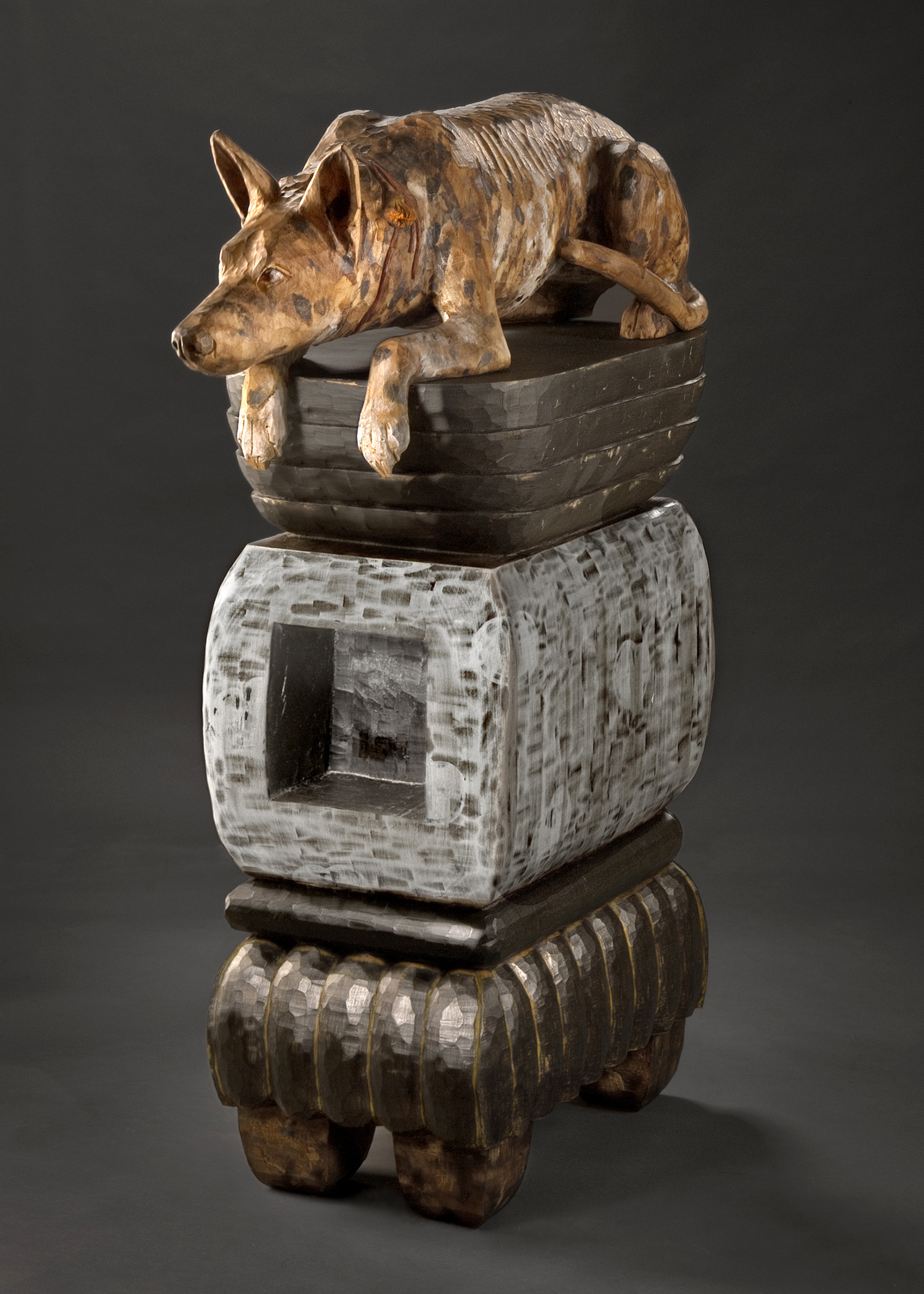 Elaine Hanowell’s Crouching Dog.