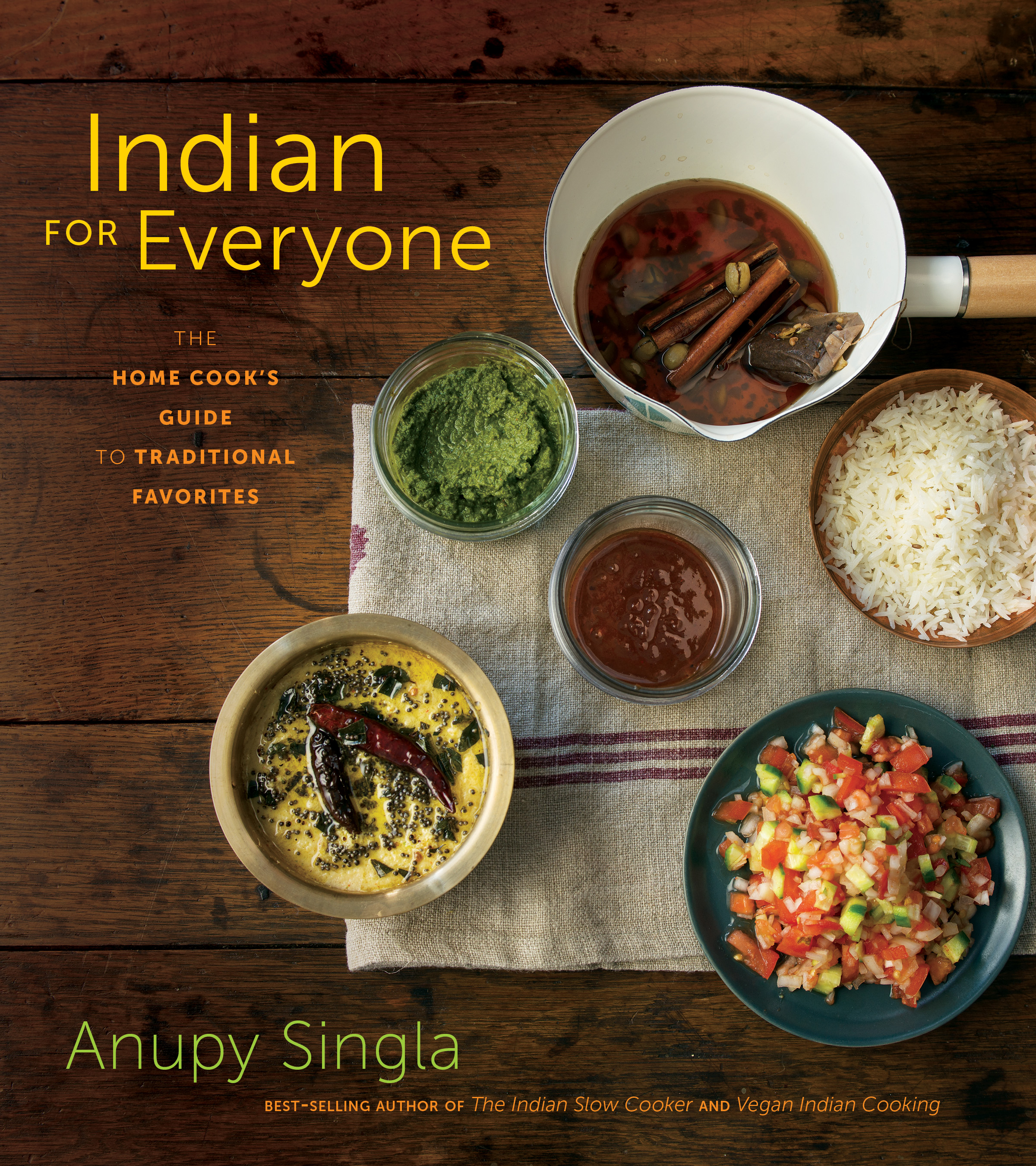 Anupy Singla is at the Book Larder tomorrow from 6:30-8 p.m. signing