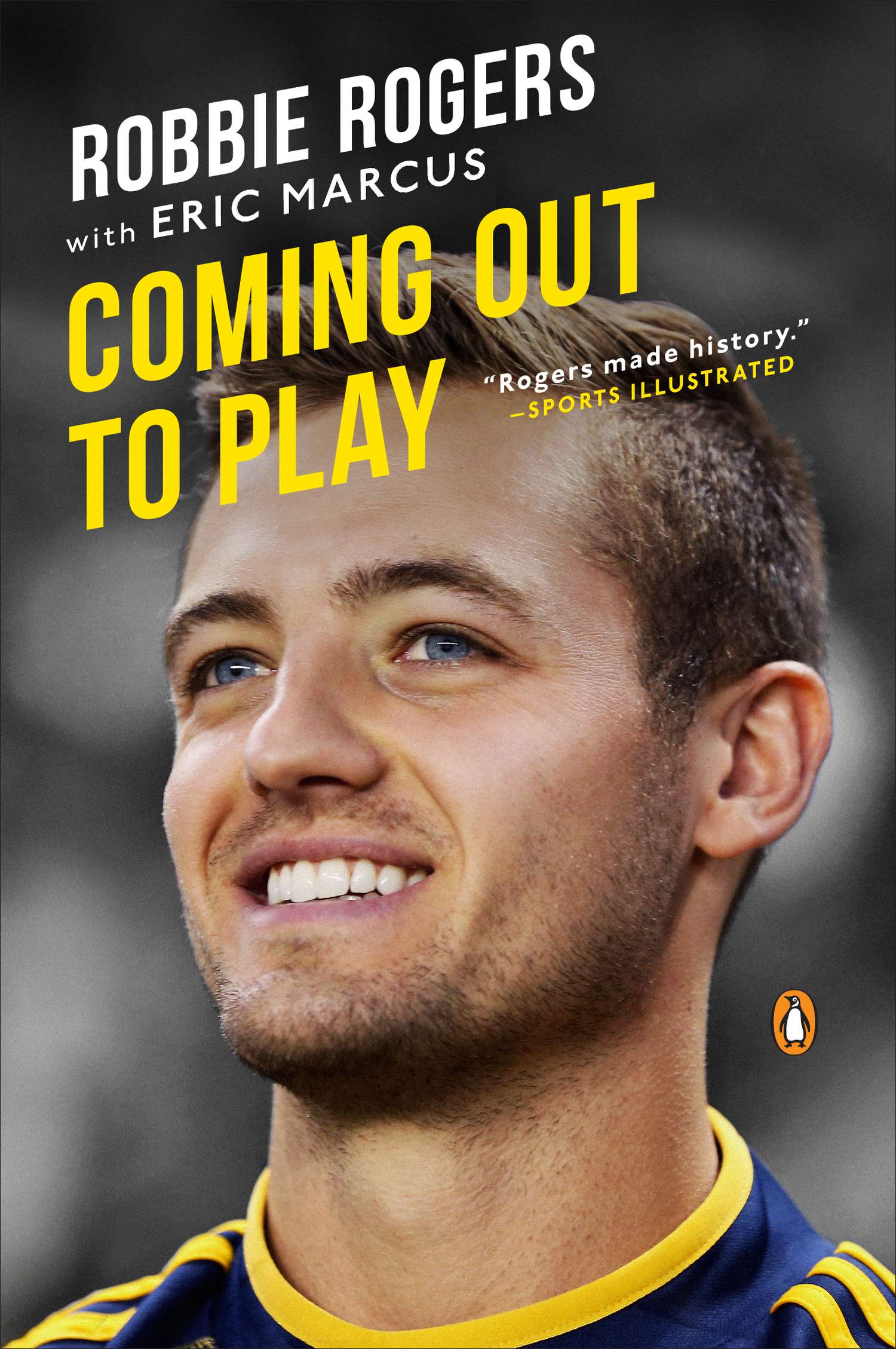 The one disheartening thing about Robbie Rogers’ Coming Out to Play (Penguin,