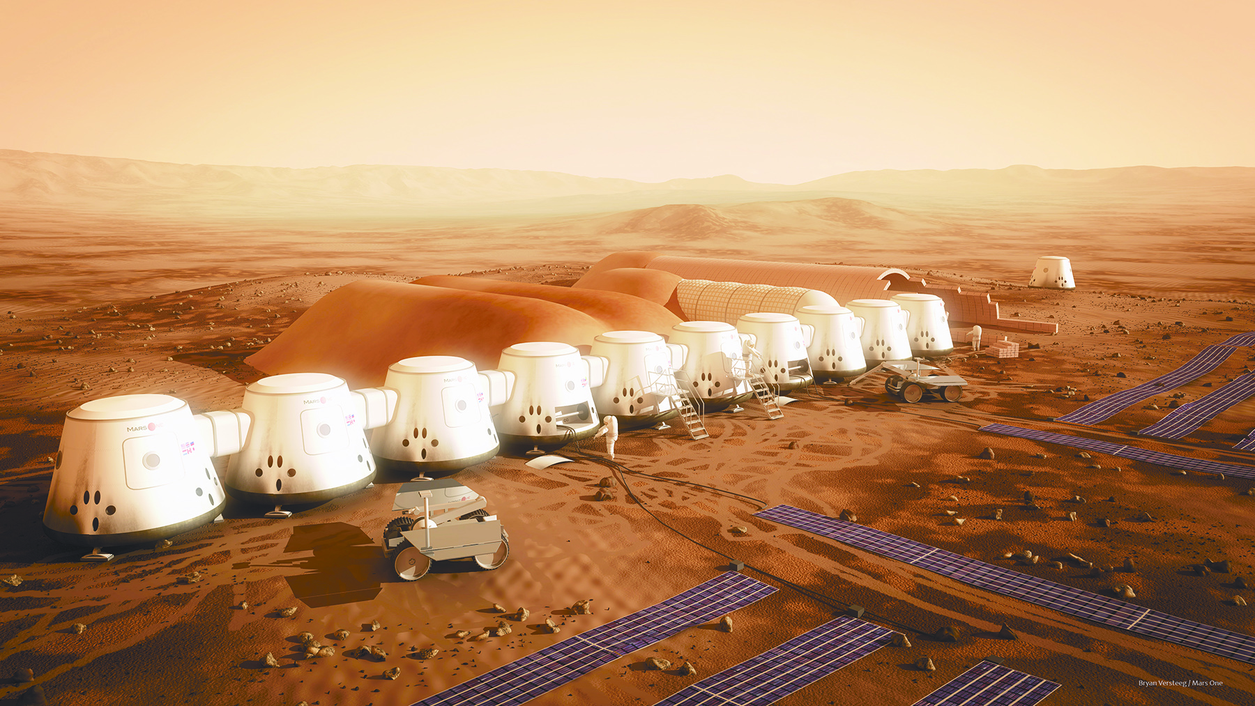 Mars One’s new Martians would be preceded by six cargo units containing the building blocks of an artificial habitat.