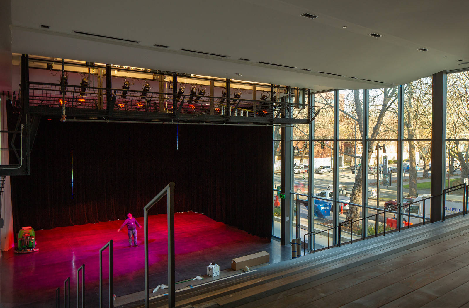 The new Tagney Jones Hall performance space. Photo by Sean Airhart