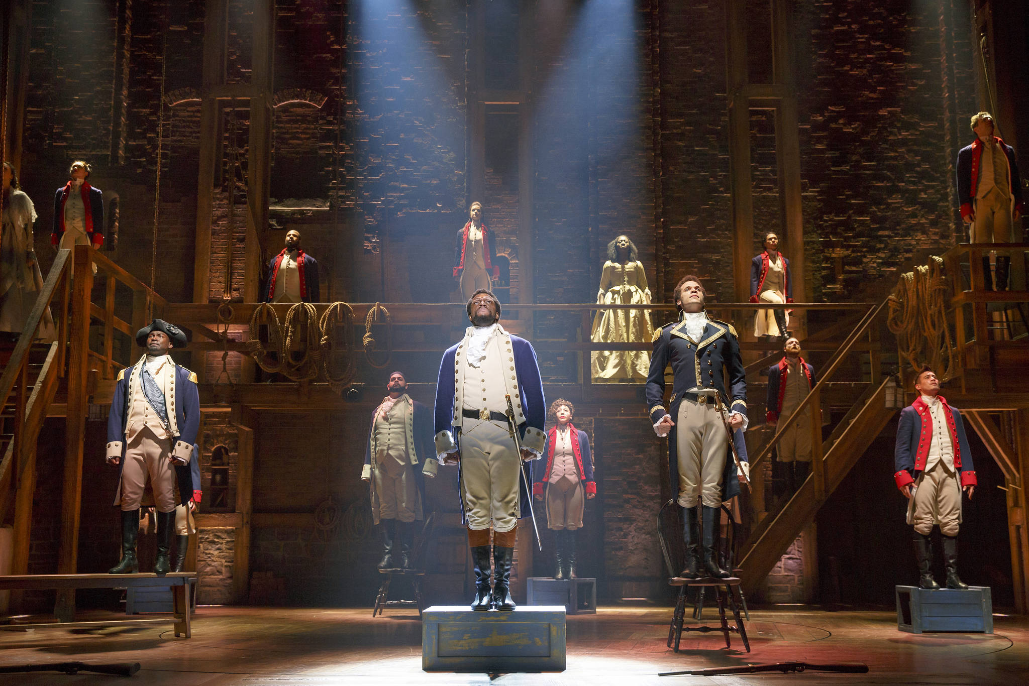 ‘Hamilton’ took the Seattle stage for the first time. Photo by Joan Marcus