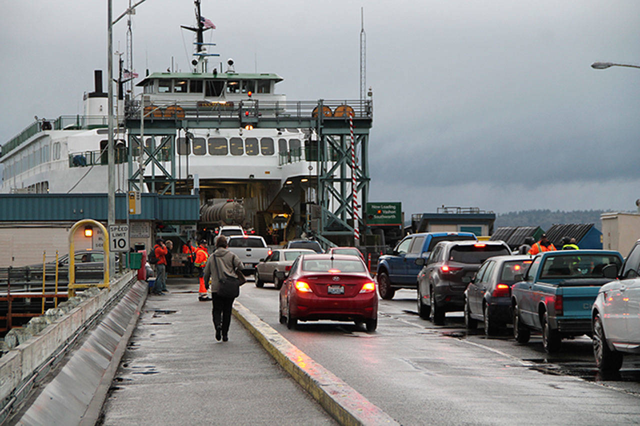 The Fauntleroy dock is the smallest in the Washington State Ferries system and contributes to challenges on the Triangle Route. (File Photo)
