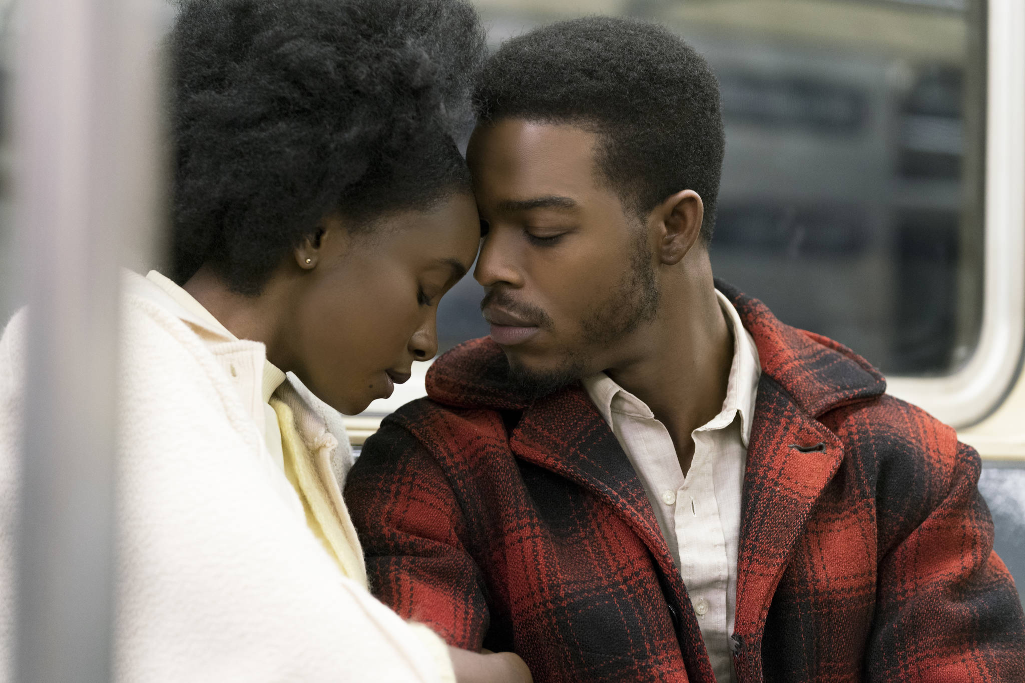 KiKi Layne (Tish) and Stephan James (Fonny) star in ‘If Beale Street Could Talk.’ Photo by Tatum Mangus/Annapurna Pictures