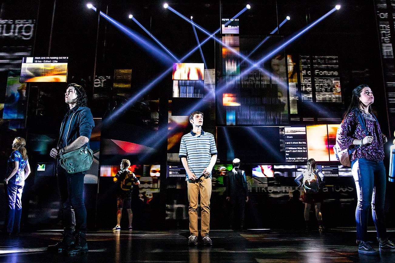 ‘Dear Evan Hansen’ takes the Seattle stage for the first time. Photo by Matthew Murphy