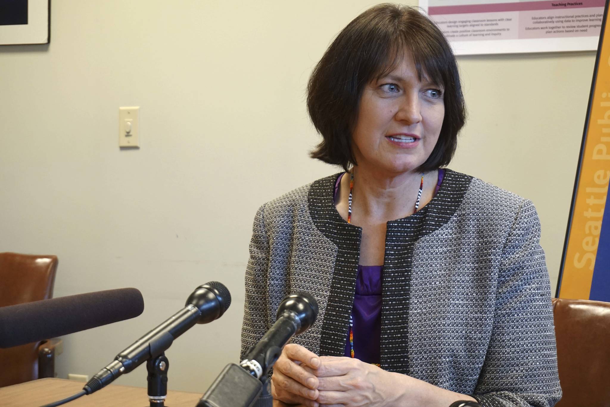 Seattle Public Schools superintendent finalist Denise Juneau served two terms as Montana Superintendent of Public Instruction. Photo by Melissa Hellmann