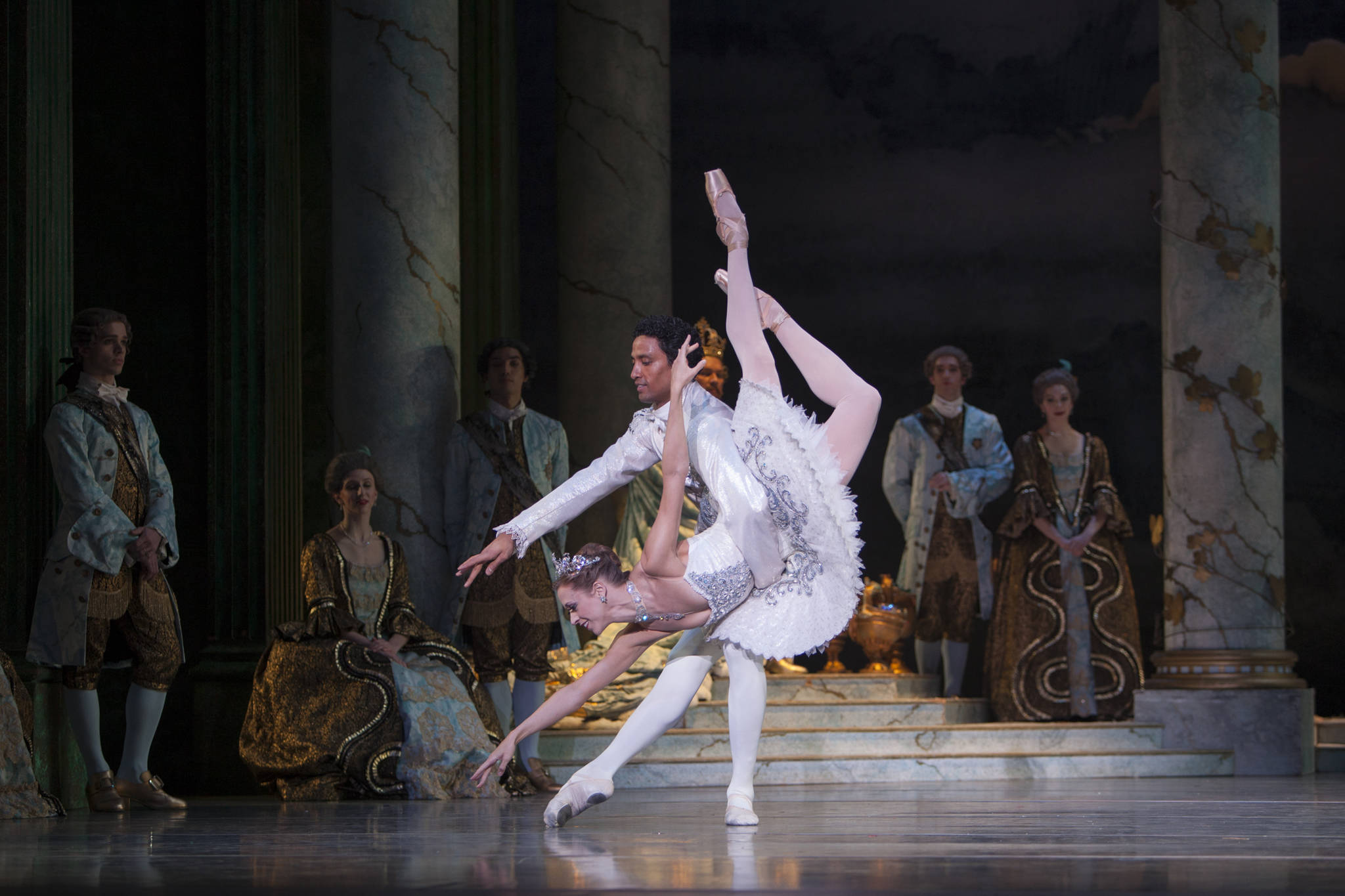 Pacific Northwest Ballet’s ‘The Sleeping Beauty’ also includes plenty of dancing beauty. Photo by Angela Sterling