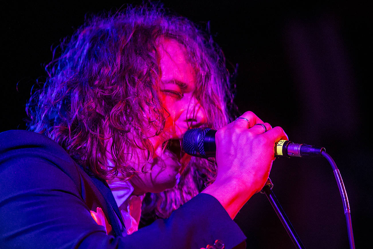 Ian Terry / The Herald Kevin Morby performs at the Historic Everett Theatre as part of the Fisherman’s Village Music Festival in downtown Everett on Saturday, March 31. Photo taken on 03312018
