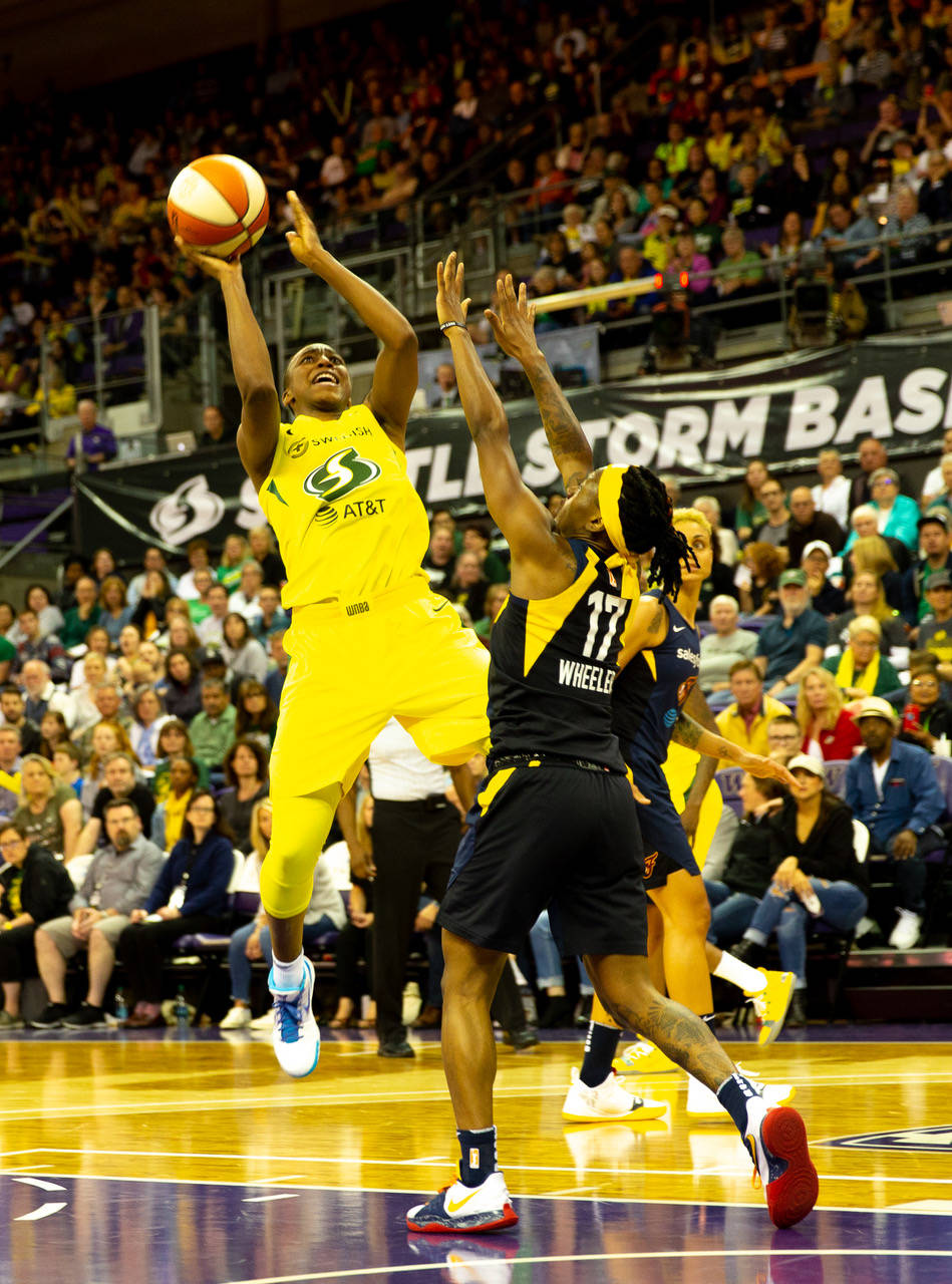 Photos: Seattle Storm beat Indiana Fever at Alaska Airlines Arena