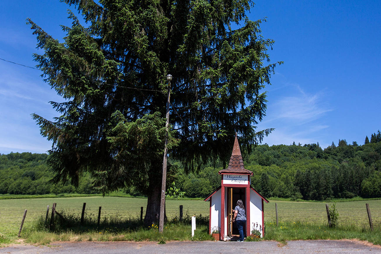 Holy steeple! Tiny chapel on U.S. 2 a sacred stop since 1962