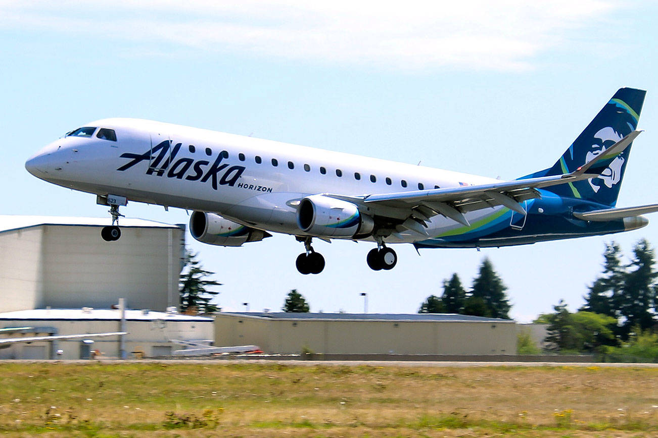 Alaska Airlines to begin Everett-Spokane service on Nov. 4