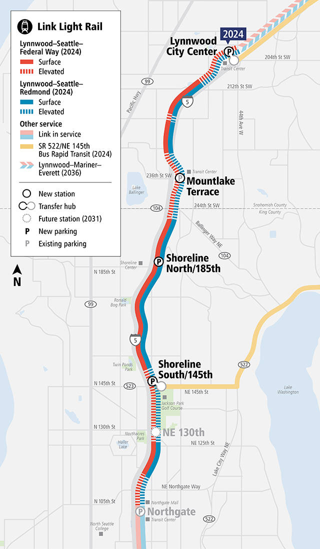 After trees fall, Lynnwood light rail construction looms