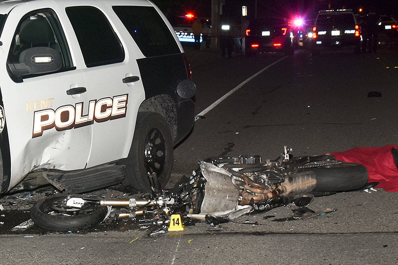 Fatal ride: Report details summer collision with Kent Police SUV