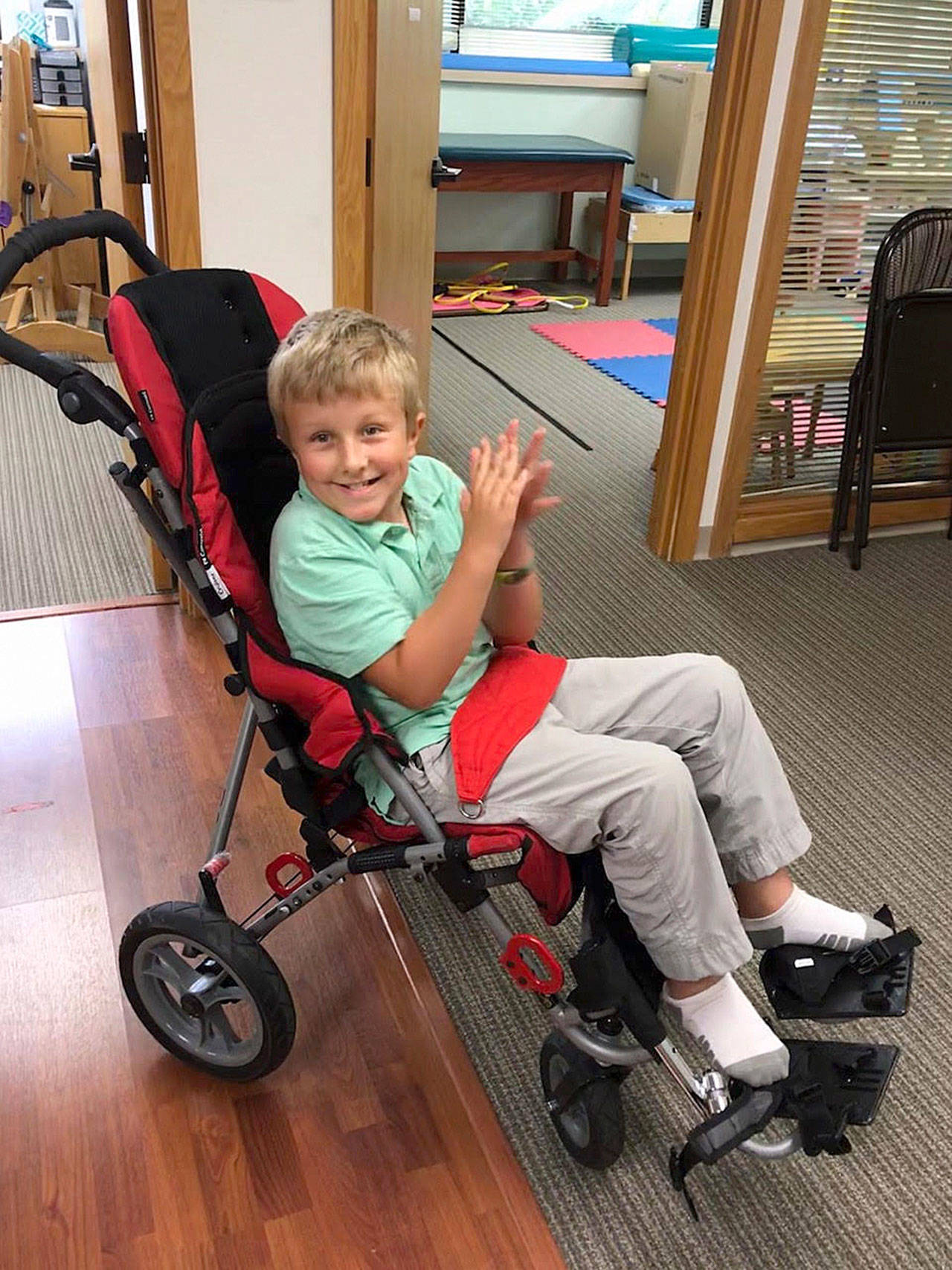 Cooper Hawkins was born with a rare, undiagnosed disease. The UDN suspects a variant found on the FAM177A1 gene is the cause of the disease. Courtesy photo