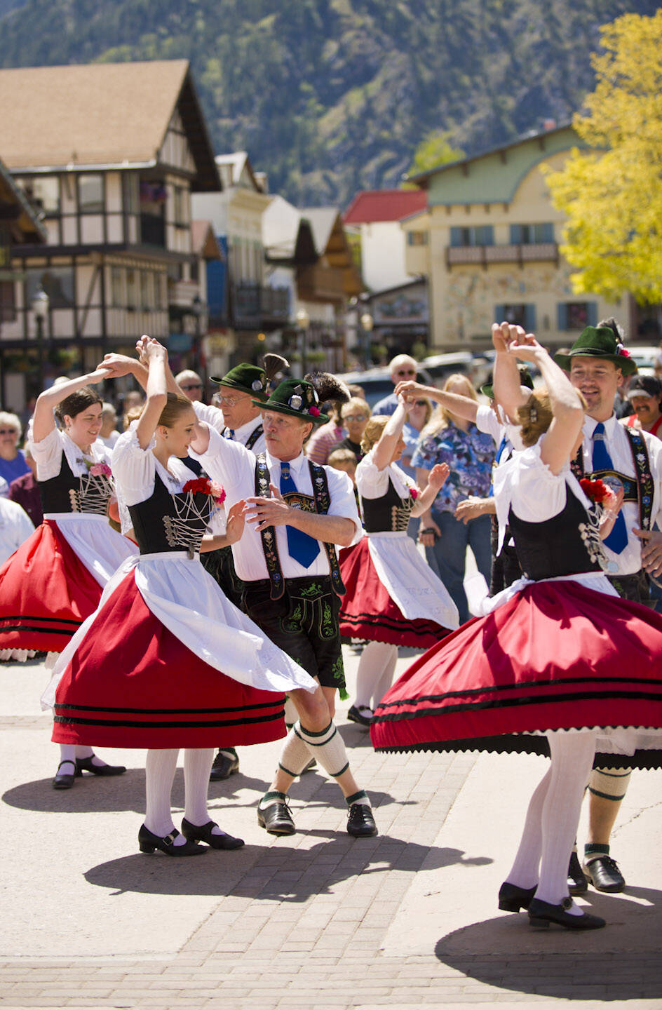 Leavenworth’s Maifest celebrations include an array of music, dancing and other cultural celebrations.
